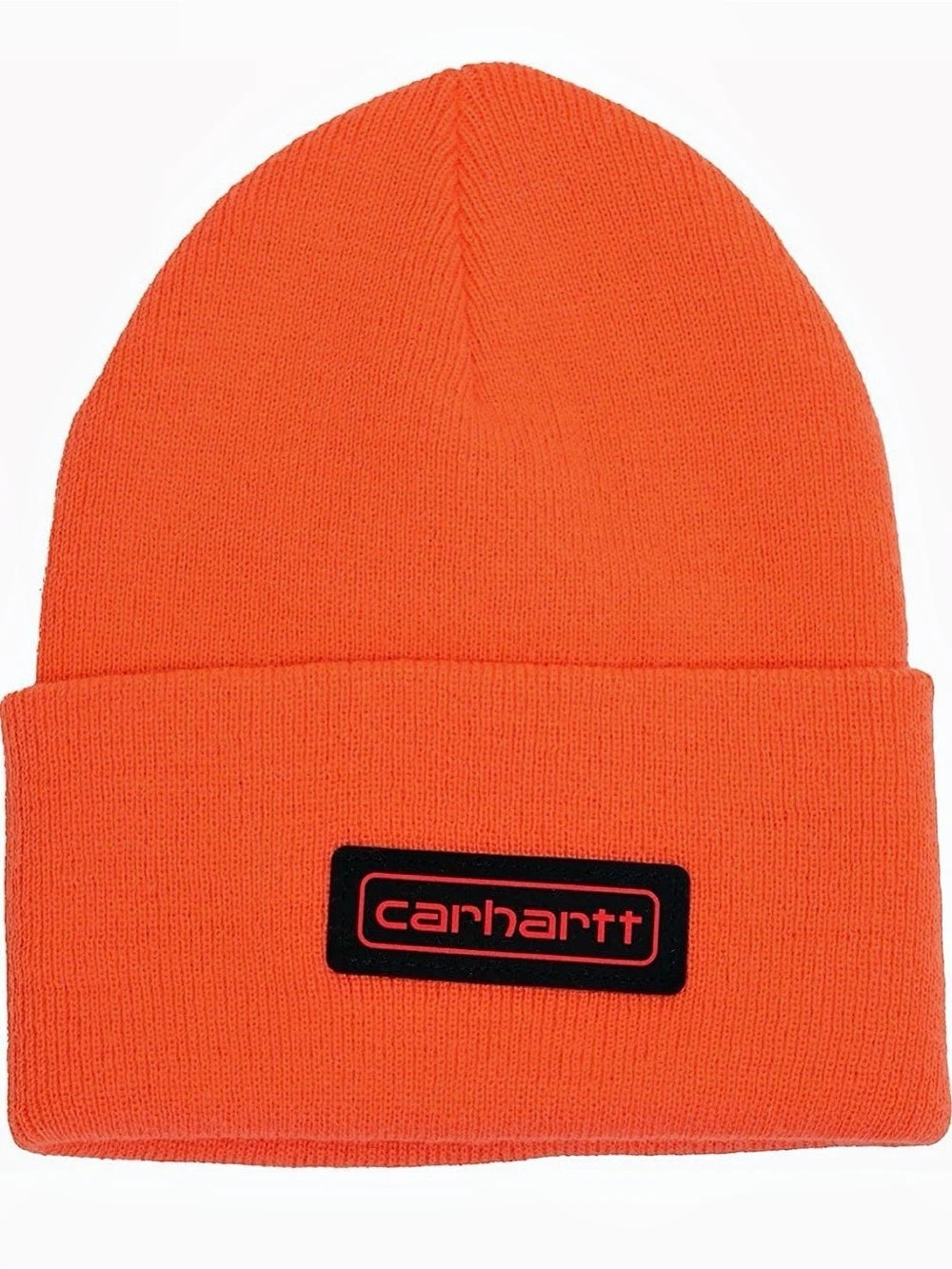 Carhartt A18 Knit Cuffed Beanie Orange